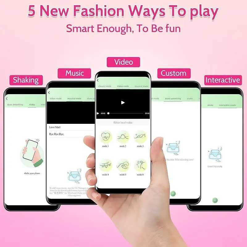 Wireless Control Vibrator APP Remote Control Dildo Panties Wear Vibration G Spot Clit Stimulator Massager Sexy Toy W250319