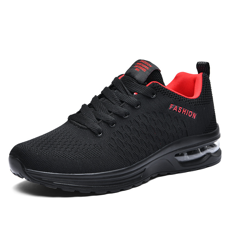 Plus Size Men Shoes Mesh Air Cushion Running Shoes Fashion Lightweight Breathable Sneakers
