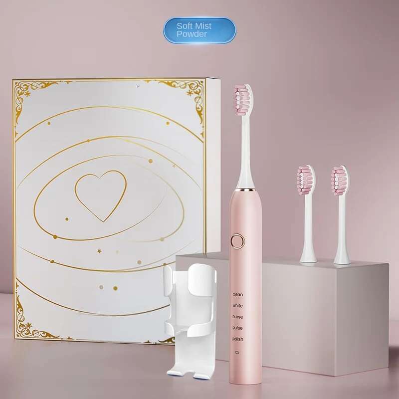Sonic Electric Toothbrush Adult Gift set 4 colors Optional 5 cleaning modes DuPont Microcore soft wool