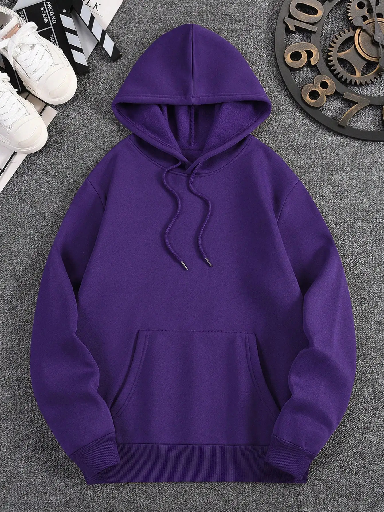 Mens Slogan and Skull Print Hoodie Versatile and Comfortable Everyday Sweatshirt Spring and Autumn Long Sleeve S-3XL 250113