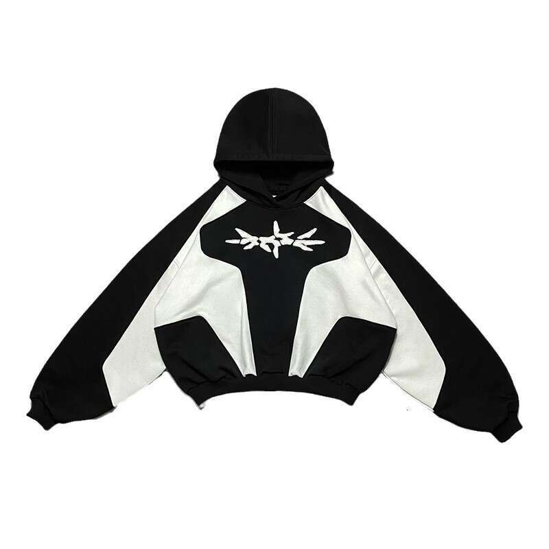 Y2K collage American street new trend unisex loose hoodie