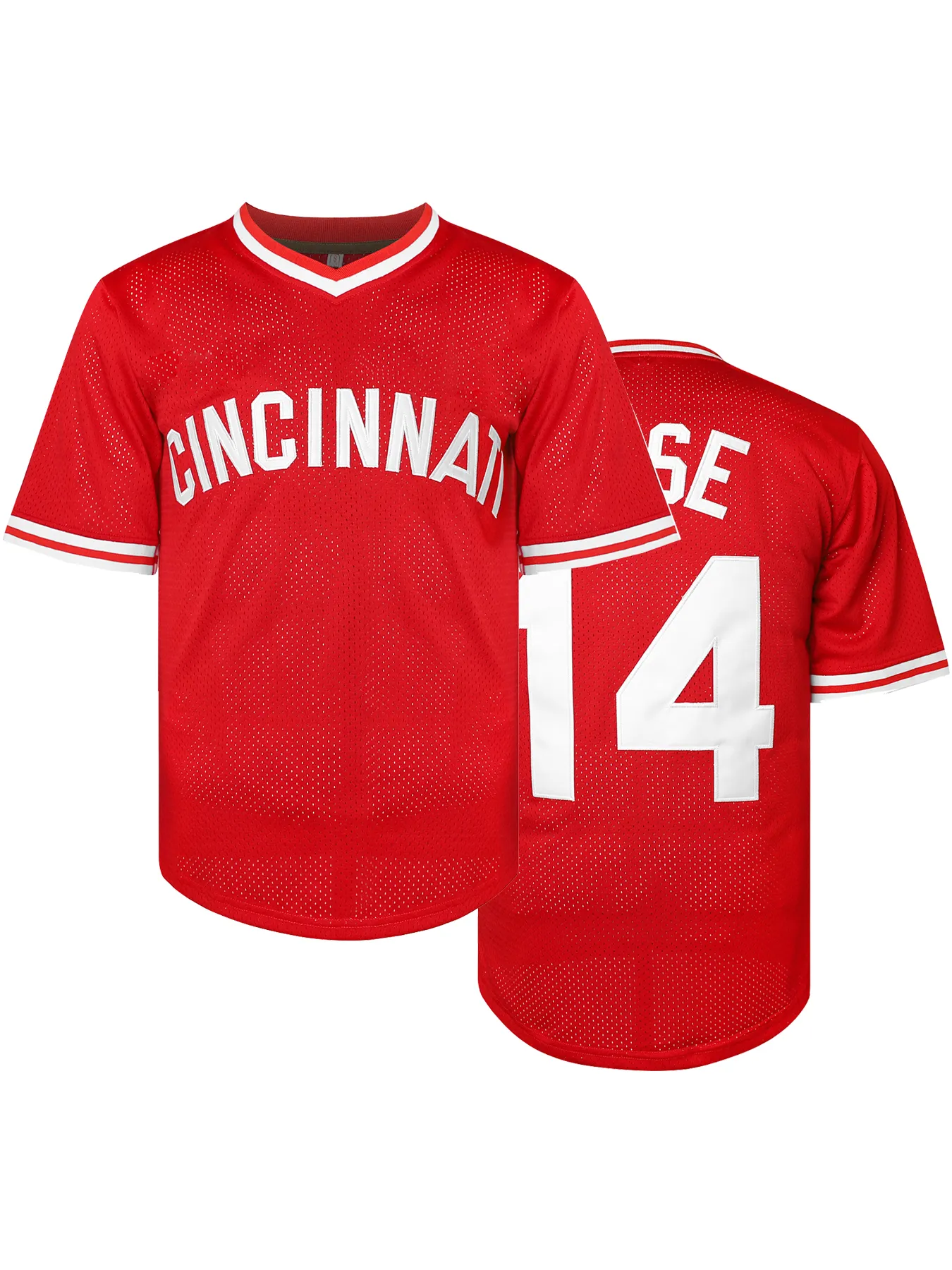 Baseball Jersey Griffey Rose Benson 44 De La Cruz Callihan Candelario Espinal Custom Sweatshirt - Embroidered Baseball Jerseys Mens Womens Youth