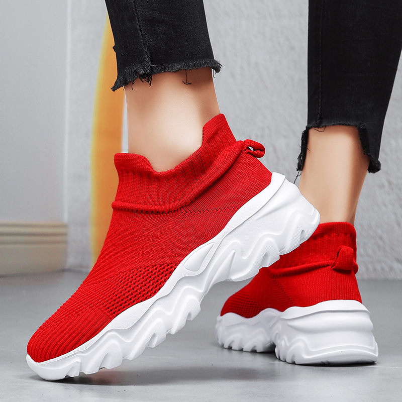 Casual Shoes for Men Women EVA Mesh Slip-on Shoes Lightweight Breathable Big Size Sneakers