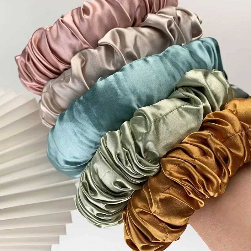 Hot hair curler silk curler soft and elastic satin hair tie sleep styling accessory ponytail beauty accessory W250113