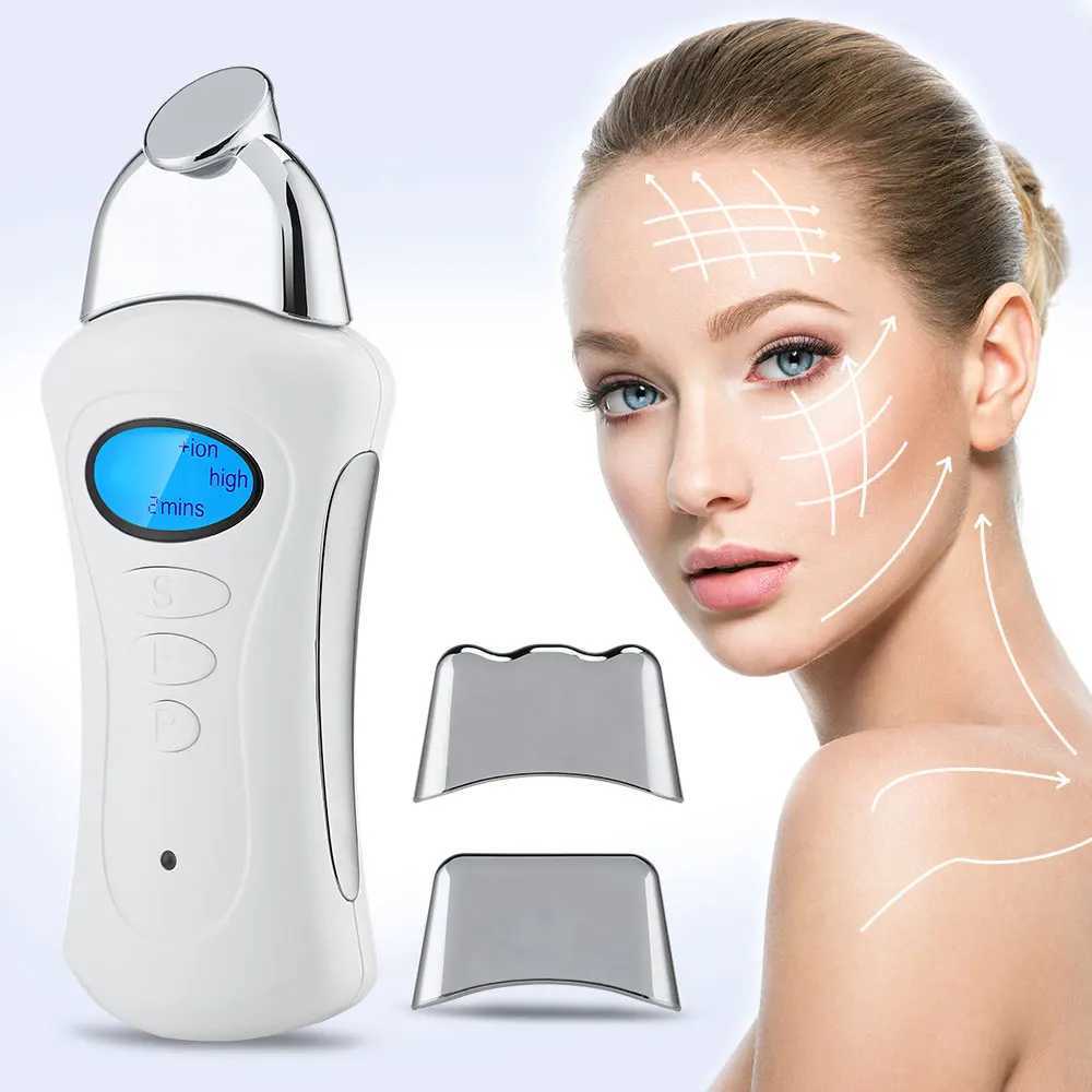 Galvanic Facial Spa Face Lifting Device Electric Skin Tightening Massager Body Facial Skin Firm Care Microcurrent Beauty MachineXJ250113