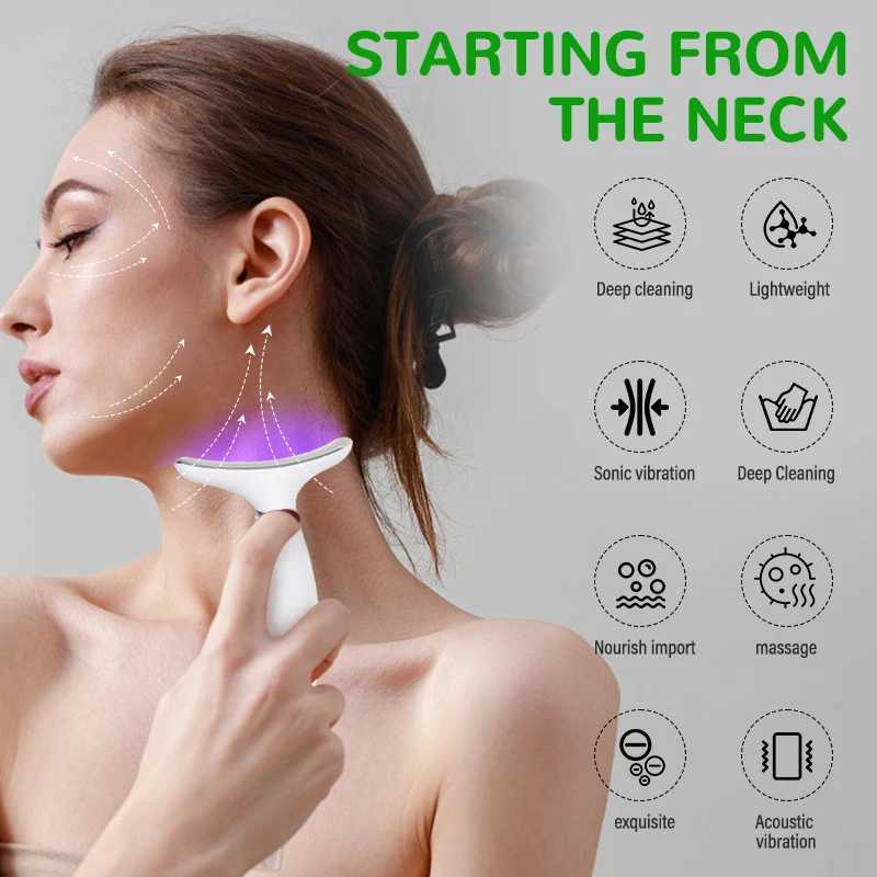 neck face beauty device vibration massage for face and neck personal care skindion home use beauty device face lifting machineXJ250113