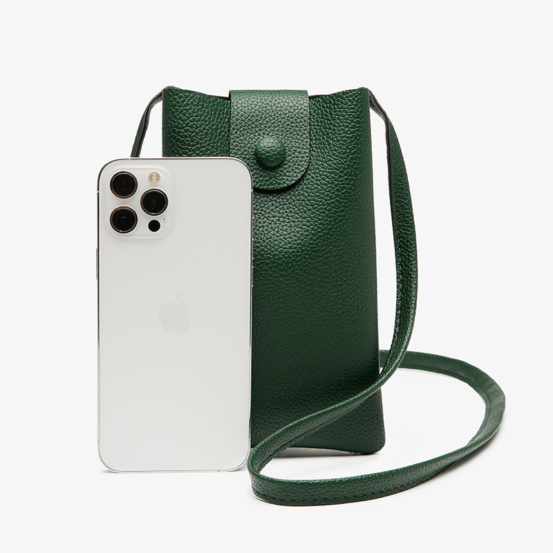 Bags new women's bag crossbody bag soft leather shoulder phone bag