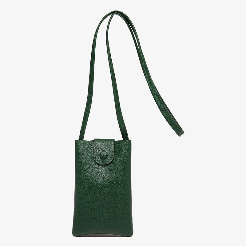 Bags new women's bag crossbody bag soft leather shoulder phone bag