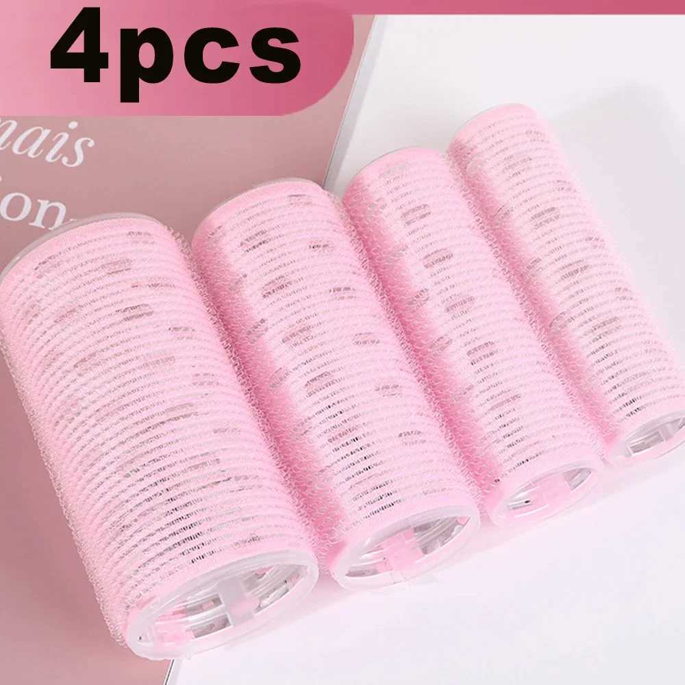 Self adhesive curling iron natural flawless salon girls beauty styling tool pink black hair curly hair W250113