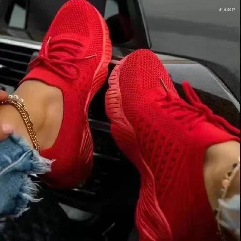 Casual Shoes Breathable Women's Sneakers Women Socks Lace Up Ladies Flats Female Spring Vulcanized Running atillas De r zhanyishengli