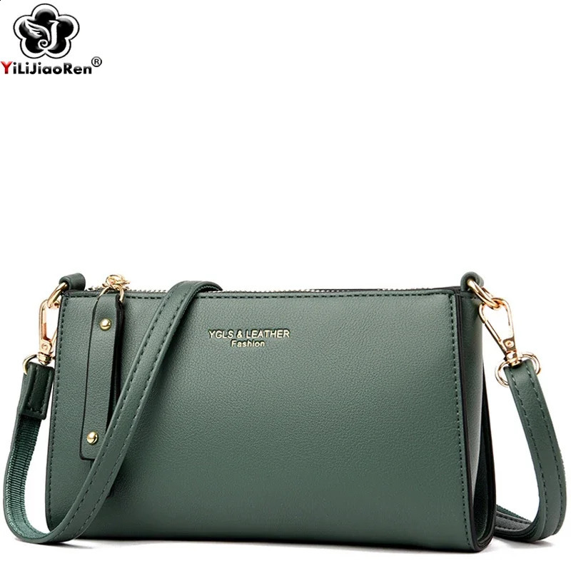 Ladies Mini Clutch Bag Fashion Crossbody Bags for Women Multi-pocket Shoulder Bag Female Leather Handbag er Sac 250106