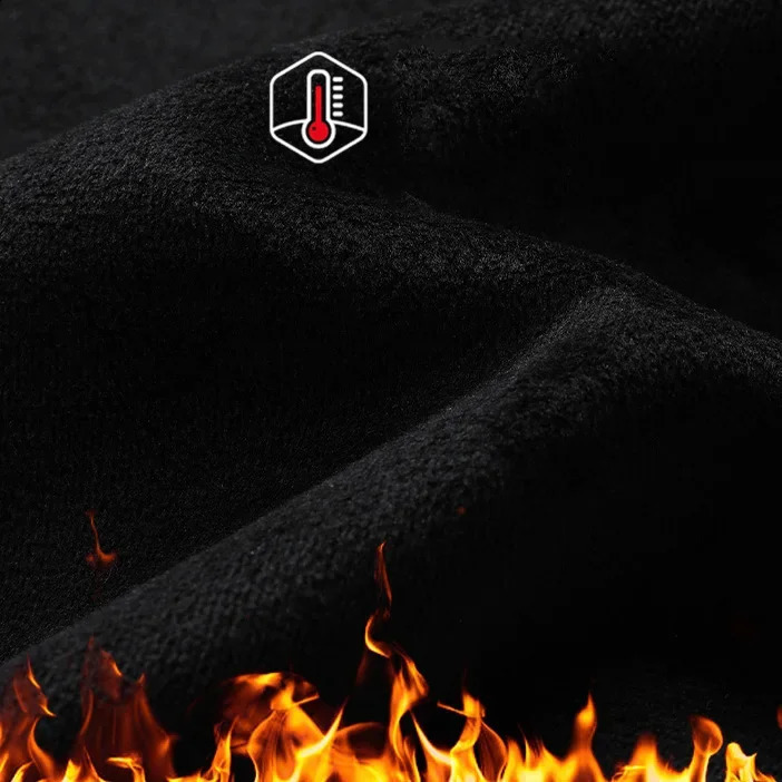 50140KG Winter Mens Warm Pullover Long Sleeve Sweater Plus Size Tshirt Sports Sweatshirt 250113