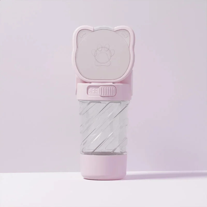 Dog Outing Water Cup Bottle Portable Cup Walking Dog Water Bottle Pet Drinking Water Feeding Food Waste Dag integrated Cup 250110