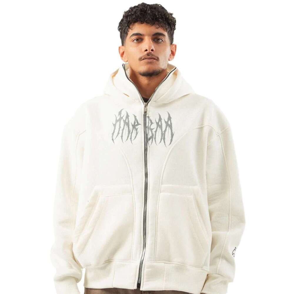 2025 new hoodie Y2K loose print casual street trend men's and women's hooded top jacket