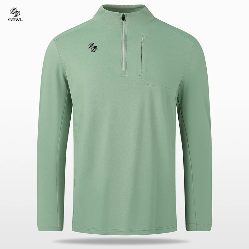 SBWL spring high quality outdoor sports running cycling mountaineering long sleeve Tshirt lining base shirt Tops 250113