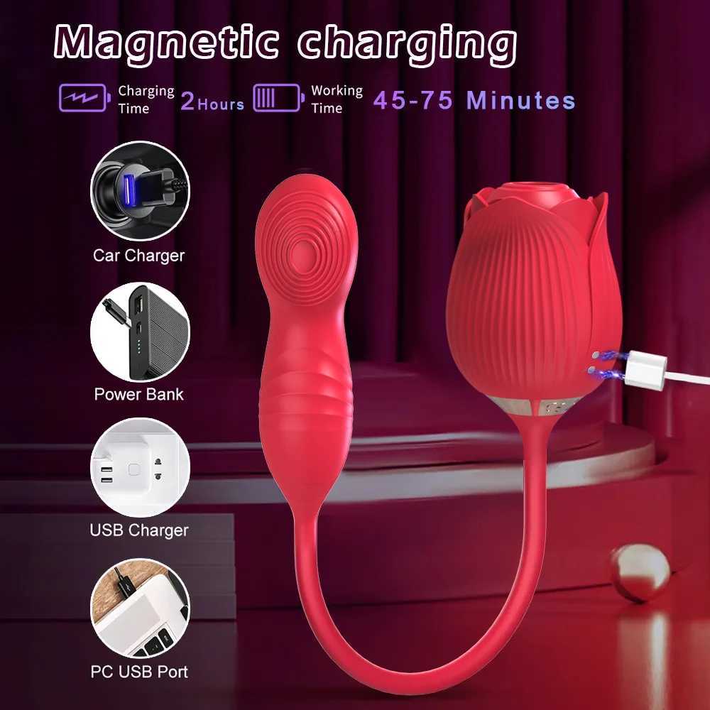 Sucking Clitoris vibrator Female Nipples Clit Sucking Finger Swinging G-Spot vibrator Female Masturbator Female Sex Toy W250319