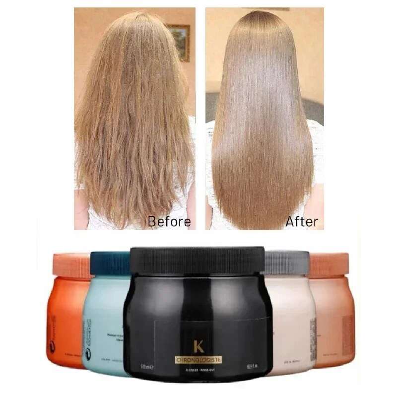 500ml Multifunctional Shampoo conditioner Hair Mask Caviar Black Dia White Gold Revitalizing Dual Oil Control Anti Itching
