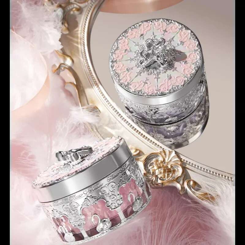 wer Knows Swan Ballet Loose Powder Oil Control Long Lasting Matte Waterproof Sweatproof Korea Facial Makeup Cosmetics