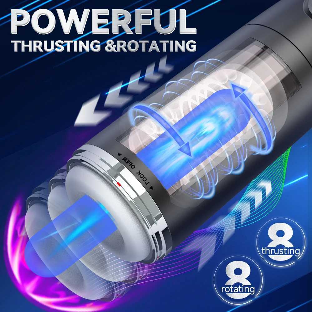 Fully automatic masturbation cup sex mane toy vulva vaginal penis oral vibrator adult sex toys suitable for male masturbationXJ250113