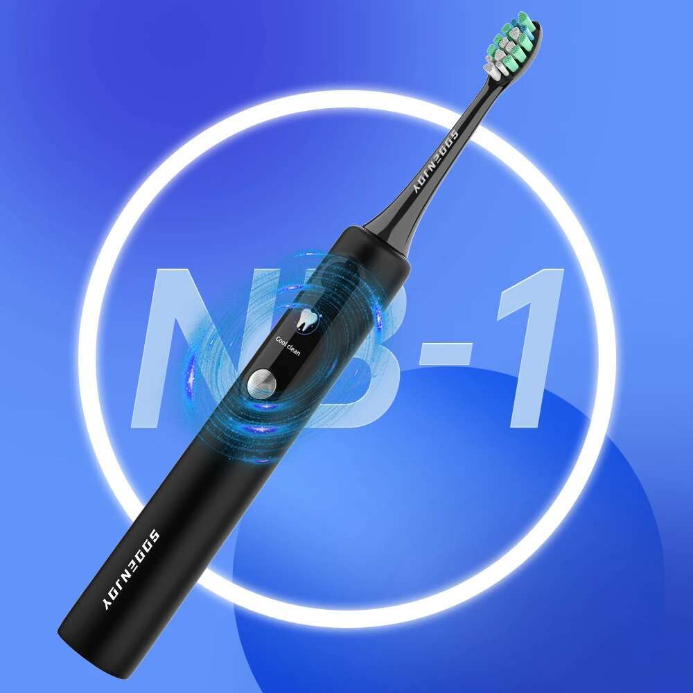 SOOENJOY NB-1 Sonic Electric Toothbrush Smart LCD Screen Ultrasonic Tooth Brush DIY Mode Cleaner Adult Automatic IPX7 Waterproof
