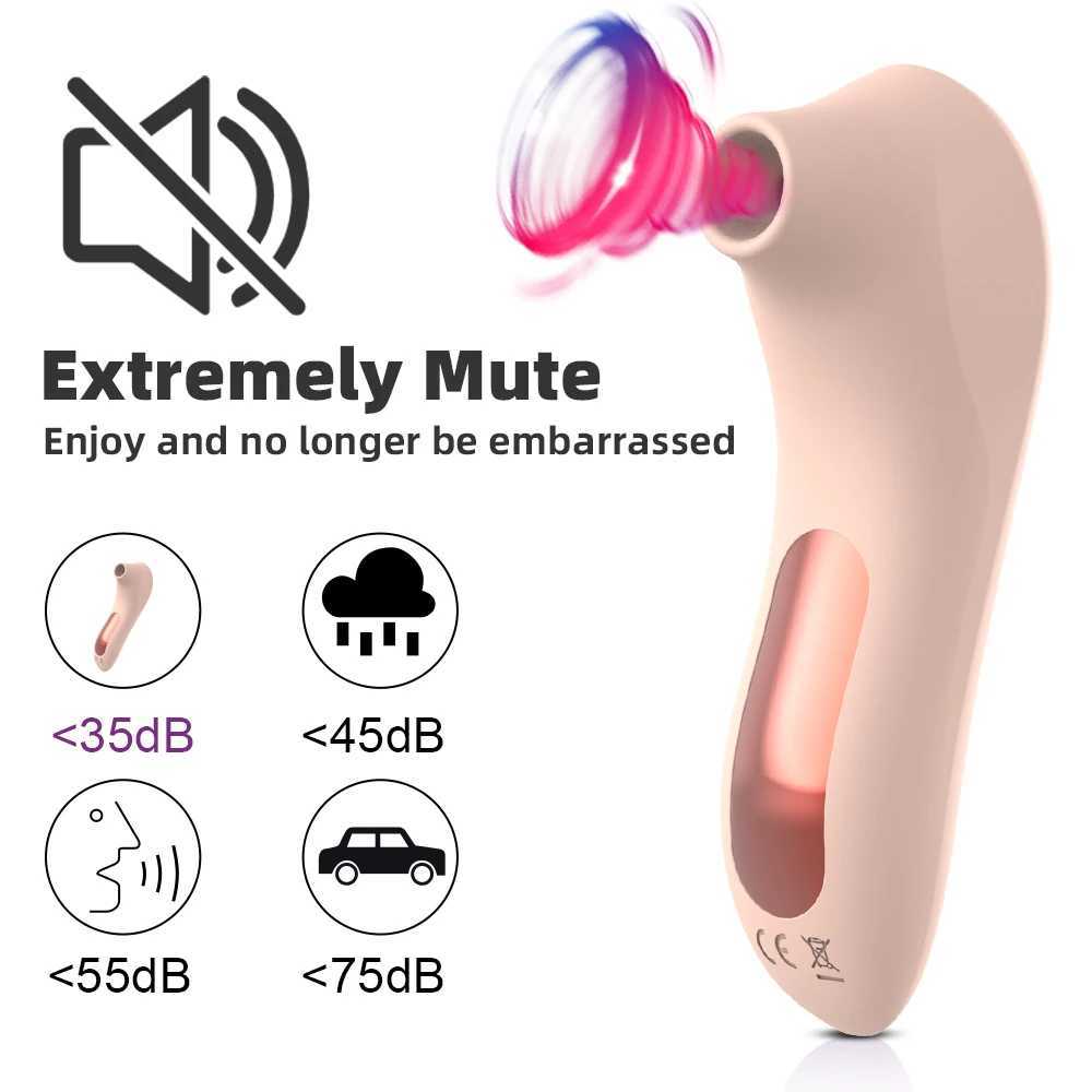Powerful Sucking Vibrator Female Clitoris Nipple Oral Vagina Vacuum Stimulator Massager Sex Toys Adults Goods for Women W250319