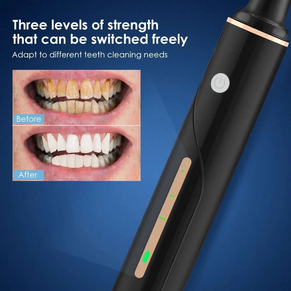 NEW Xiaomi MIJIA Teeth Whitening Belt HD Visible Ultrasonic Electric CleanerCamera Dental Calculus Tartar Removal Tool