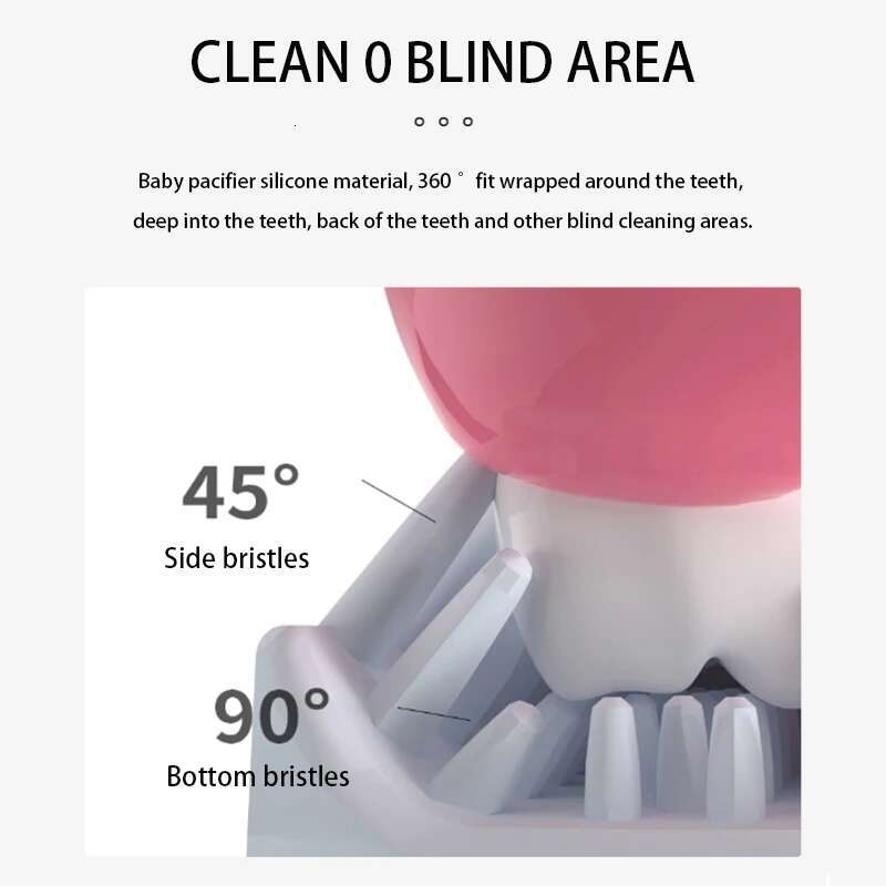 Automatic Ultrasonic Toothbrush U Shape Whitening Brush Teeth Massage USB Charging Base Personal Care Appliances for Adult