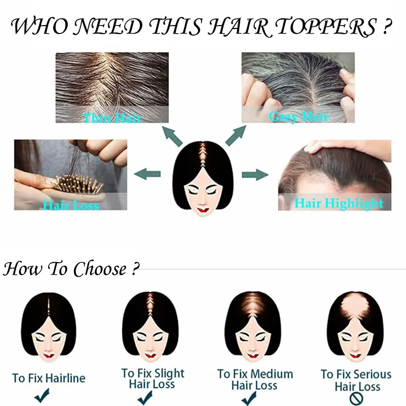 Long Wavy Hair Silk Base Human Hair Women Topper Natural Wave European Virgin Hair Pieces All Sizes Hand Tied Silk Top Toppers 6x6"