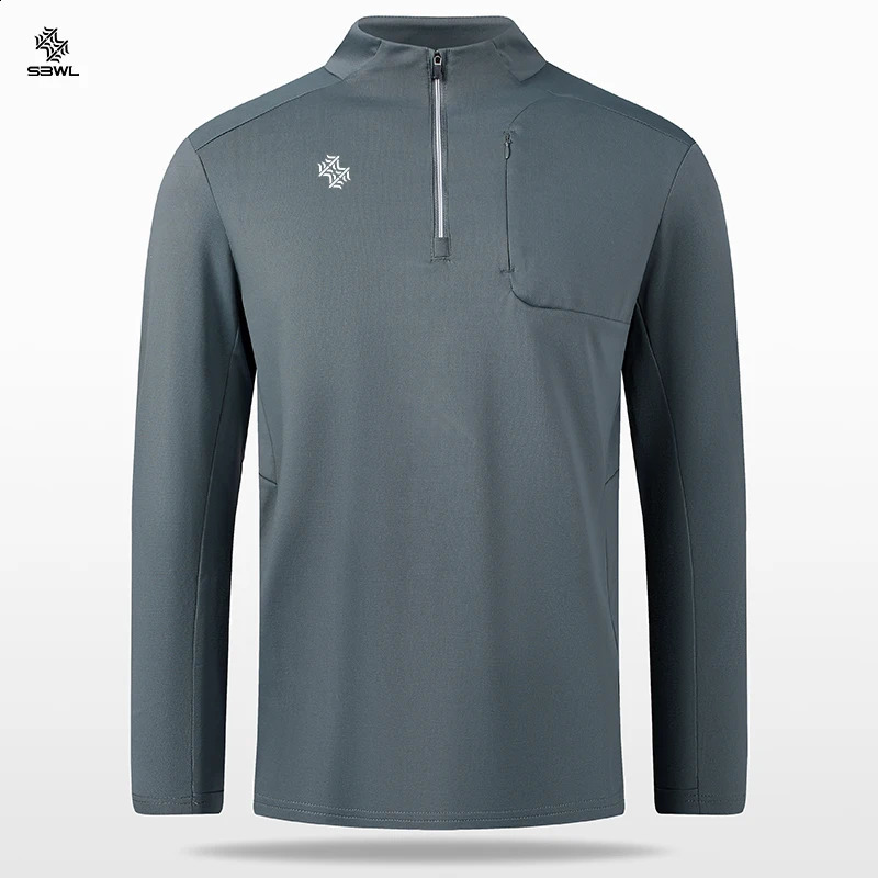 SBWL spring high quality outdoor sports running cycling mountaineering long sleeve Tshirt lining base shirt Tops 250113