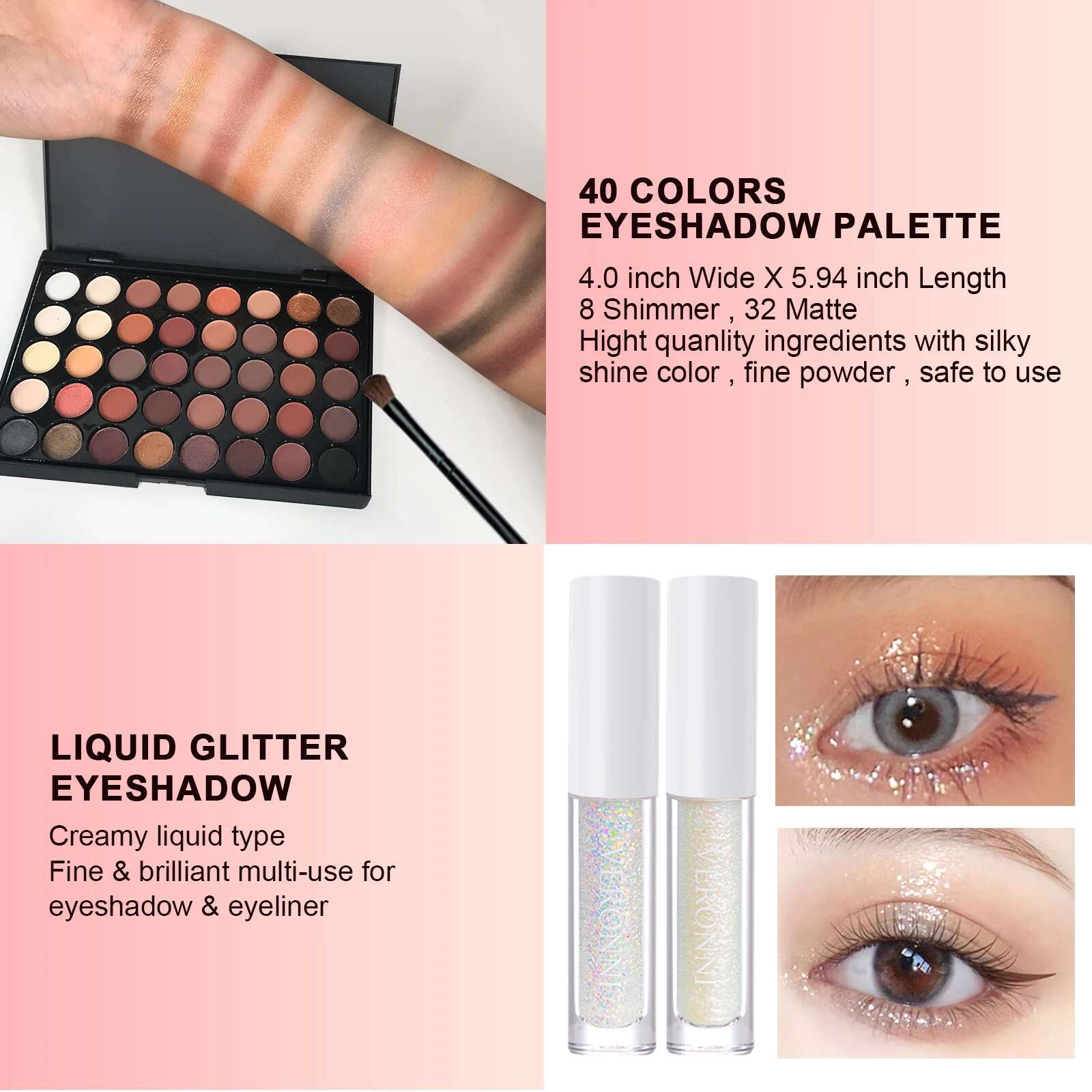 VERONNI MAKEUP SETS,All-In-One Sets Complete Sets,Multi-Purpose Women's Makeup Sets,Beginners and Professionals