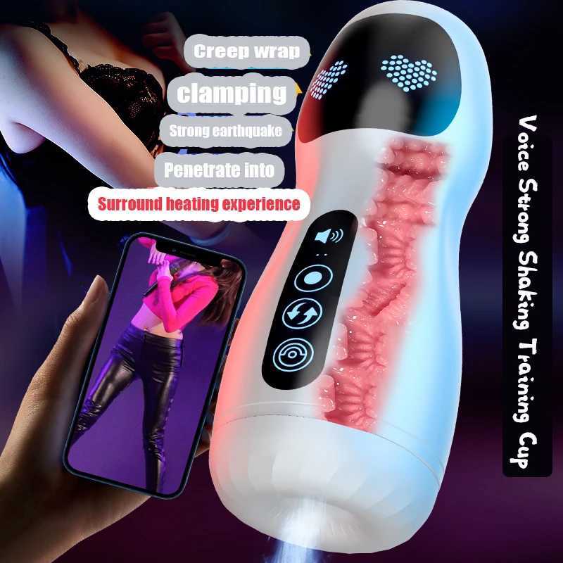 Intelligent Weilai Aircraft Cup Electric Automatic Penis Male Masturbation Device Sex Toy Sex ToolXJ250113