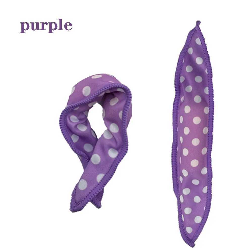 5 pieces/set Lazy Soft Curler Headband Non Heat Curling Rod Curler One Night Flexible Magic Styling Tool Hair Care W250113