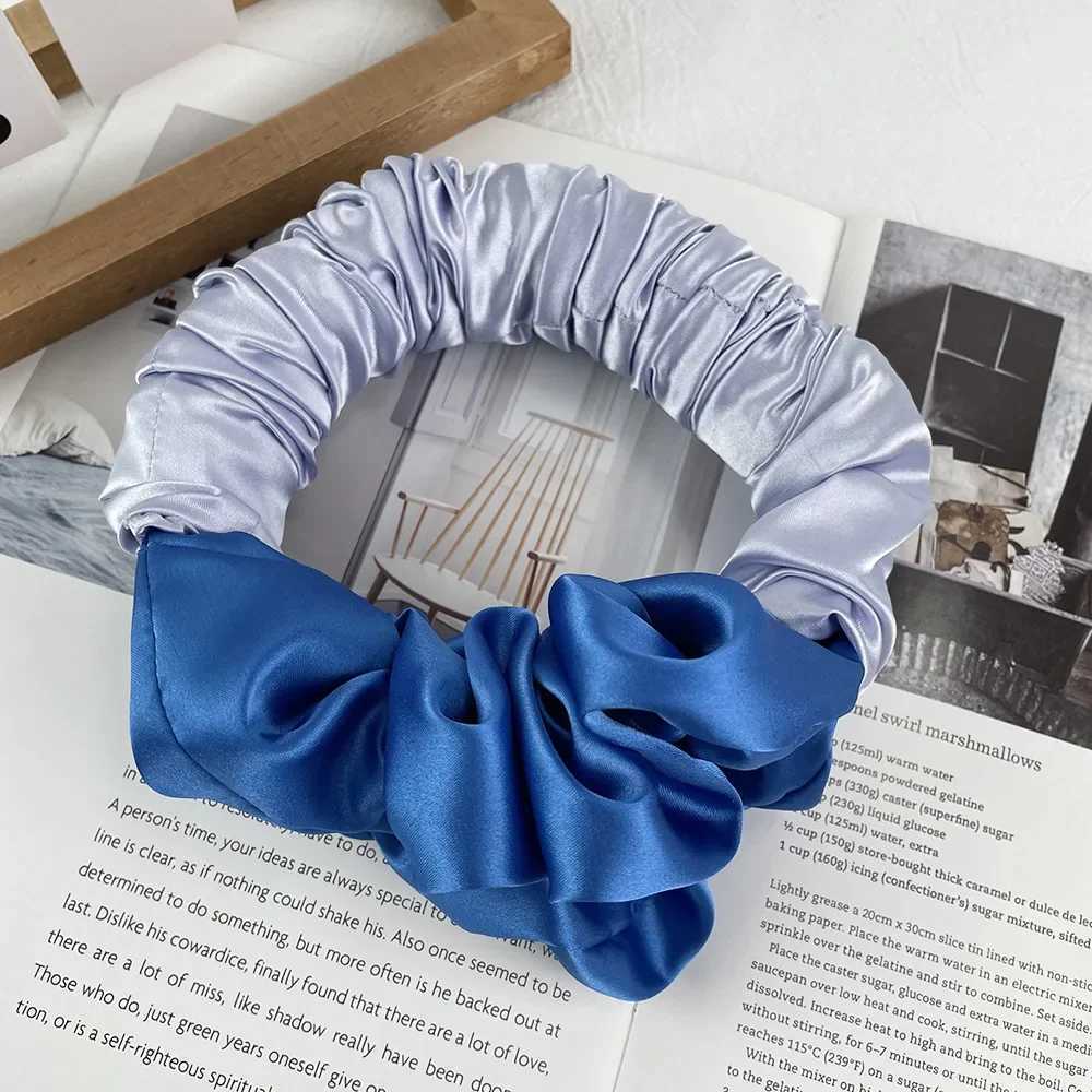 Hot hair curler silk curler soft and elastic satin hair tie sleep styling accessory ponytail beauty accessory W250113