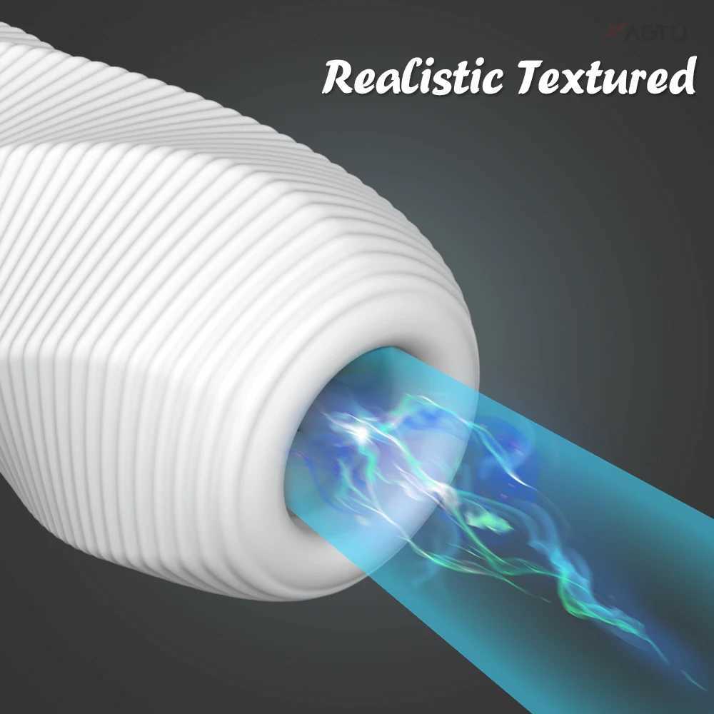 Silicone Male Masturbation Goods Stretchable Pocket Pussy Glans Stimulator Open-ended Penis Massager Adult Goods for MenXJ250218