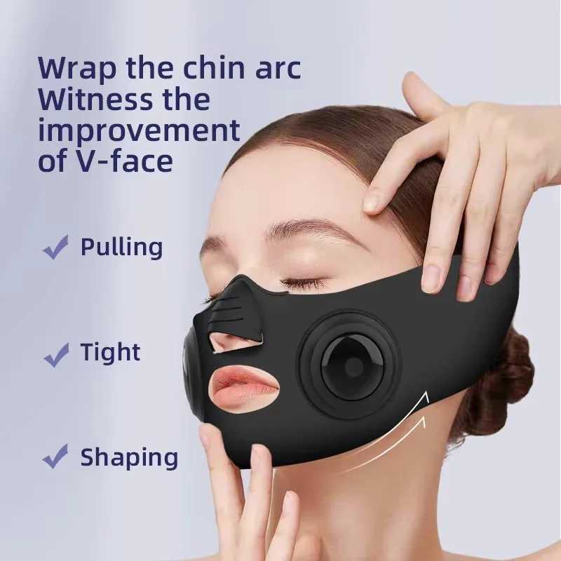 EMS V-line Face Lifting Massager Facial Slimming Mask Anti Wrinkle Double Chin Reducer Cheek Lift Up Belt Faces Beauty DevicesXJ250113