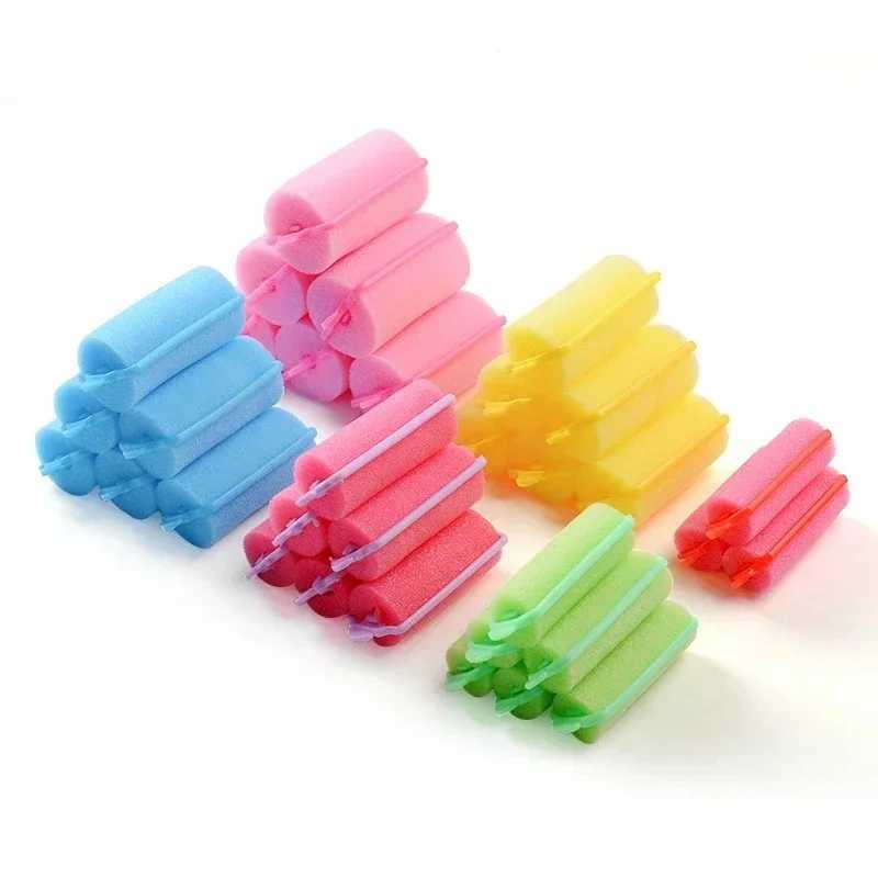 6-14 magic sponge foam hairpin shaped curler pad salon hairdresser 6 size hairdressing tools W250113