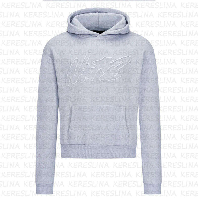 American Y2K street niche hip-hop style with personalized and creative letter print pullover hoodie set