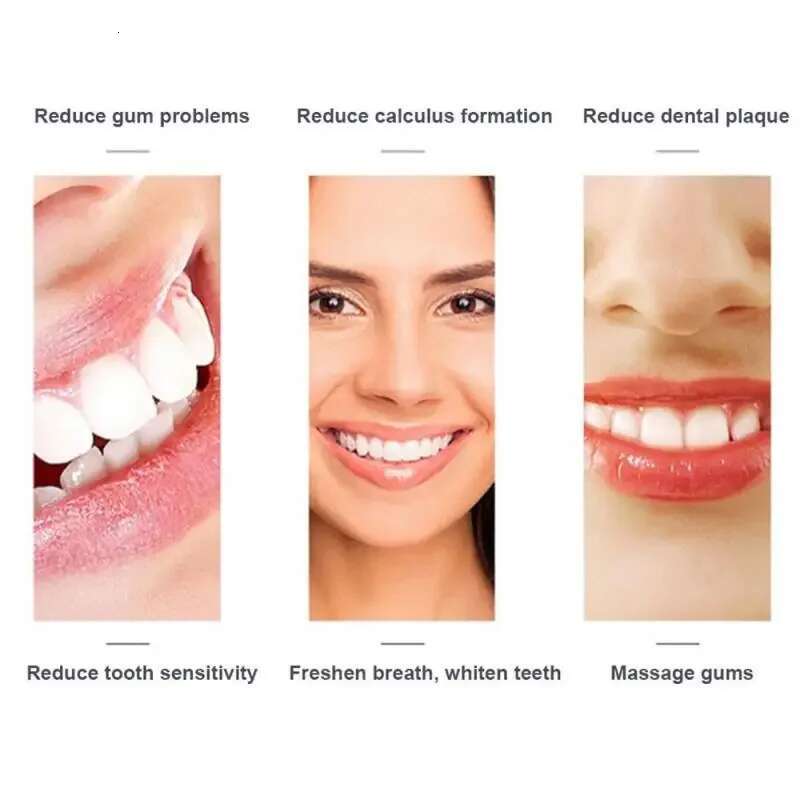 Electric Toothbrush Automatic Ultrasonic Teeth Brush, 360° Nano Silicone U-Shape, USB Rechargeable - NewTech