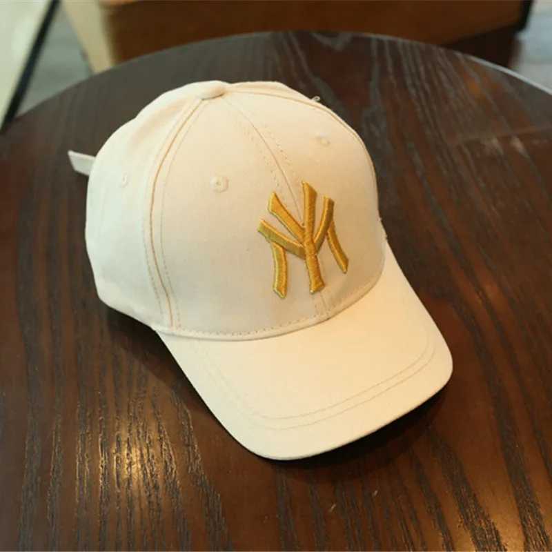 Ball Caps Cool new boy and girl childrens hats with embroidered letters seasonal baseball caps popular hip-hop sun direct shipping H250113