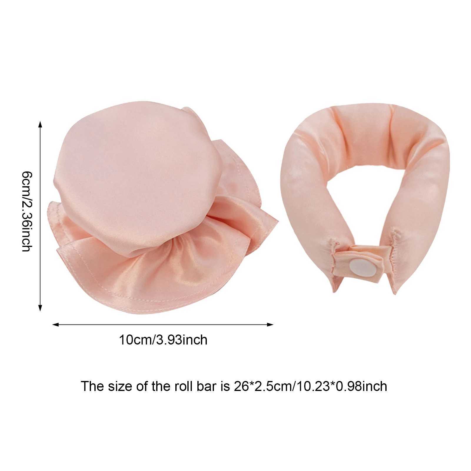 Lazy Heatless Curling Curler Heatless Curler Blow Molding Flexible Rod Sleep Headband Hair Cover Female Styling Tool W250113