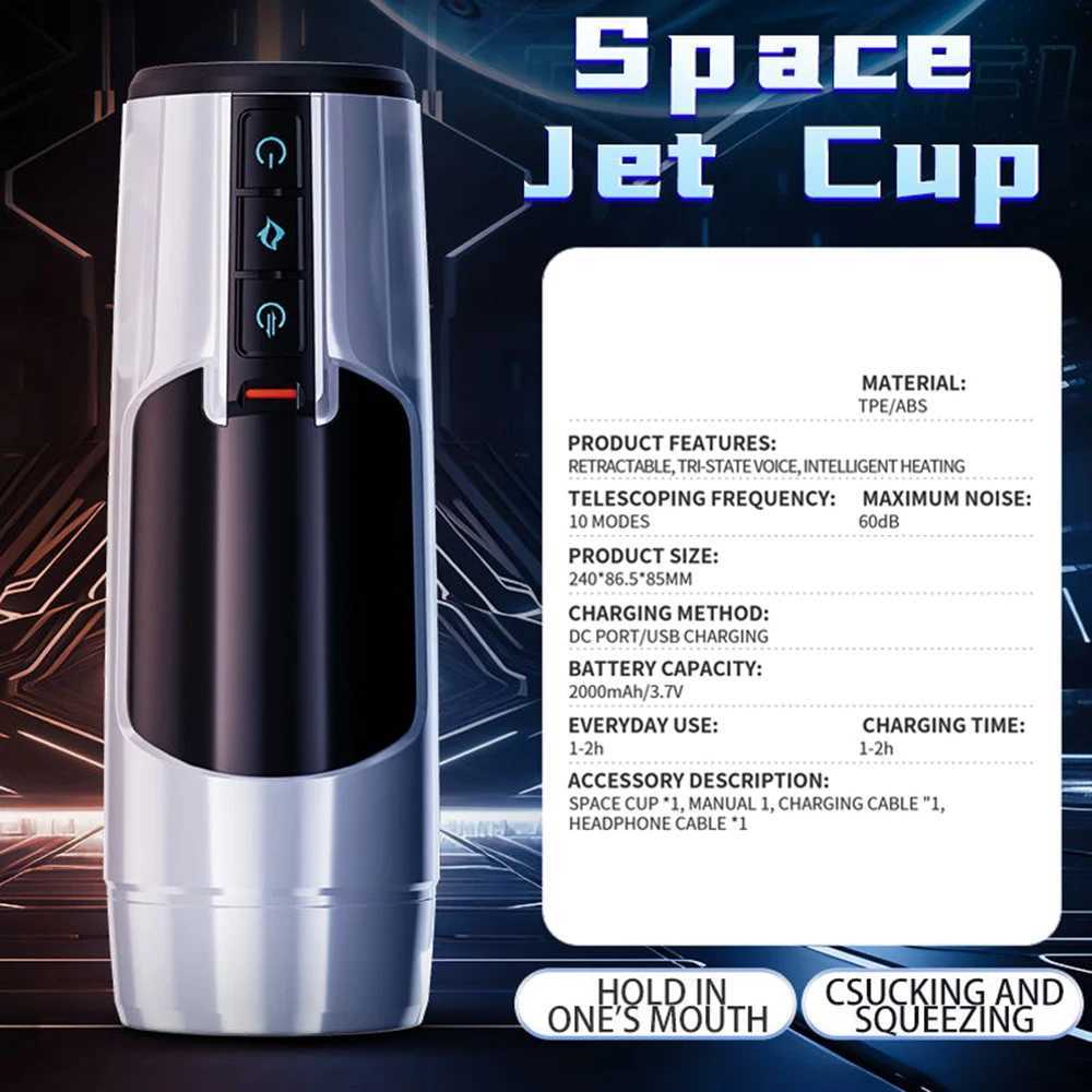 1PC Automatic Male Masturbator Penis With 10 Frequency Vibrating Mode Adult Sex Toy Pocket Pussy For Male PleaXJ250113