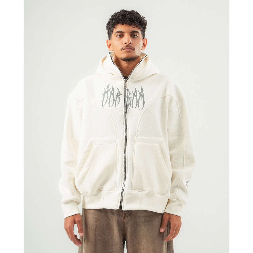 2025 new hoodie Y2K loose print casual street trend men's and women's hooded top jacket