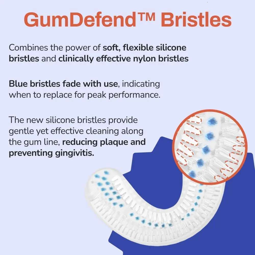 Electric Toothbrush, ADA Accepted, with Unique Cleaning Modes