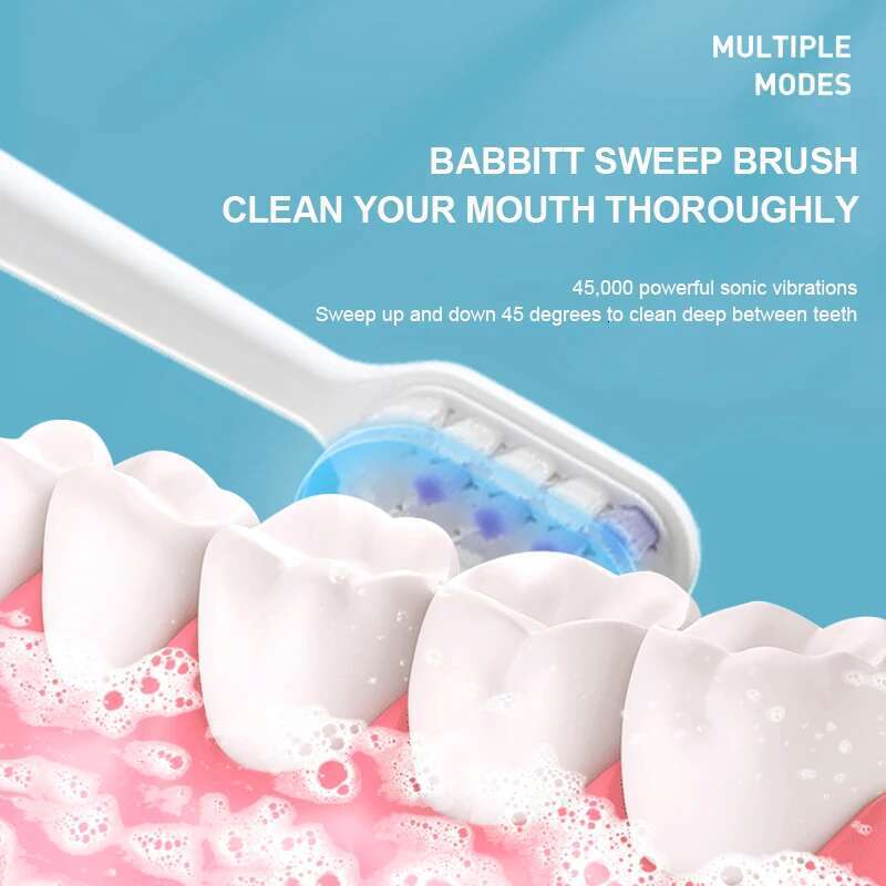 Hicare FG02 Sweep Electric Whitening Teeth for Adult Toothbrush Rotation Ultrasonic Toothbrush, 6 Modes