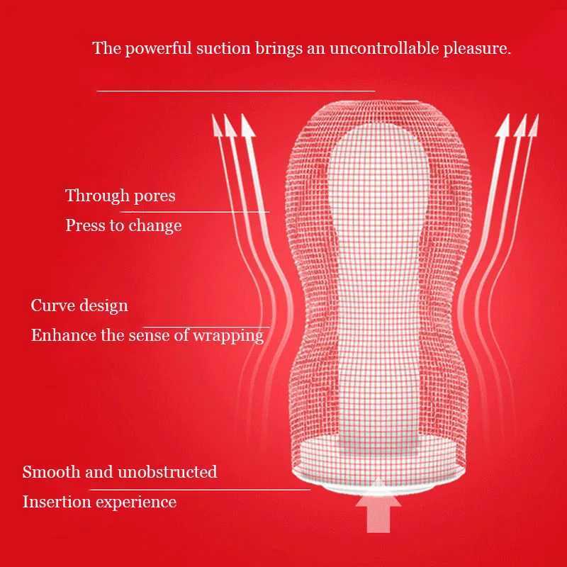 TENGA Vacuum Sucking Cup Reusable Pocket Original Penis Stimulate Soft Silicone Vagina Real Pussy Male Masturbator Cup Sex ToysXJ250113