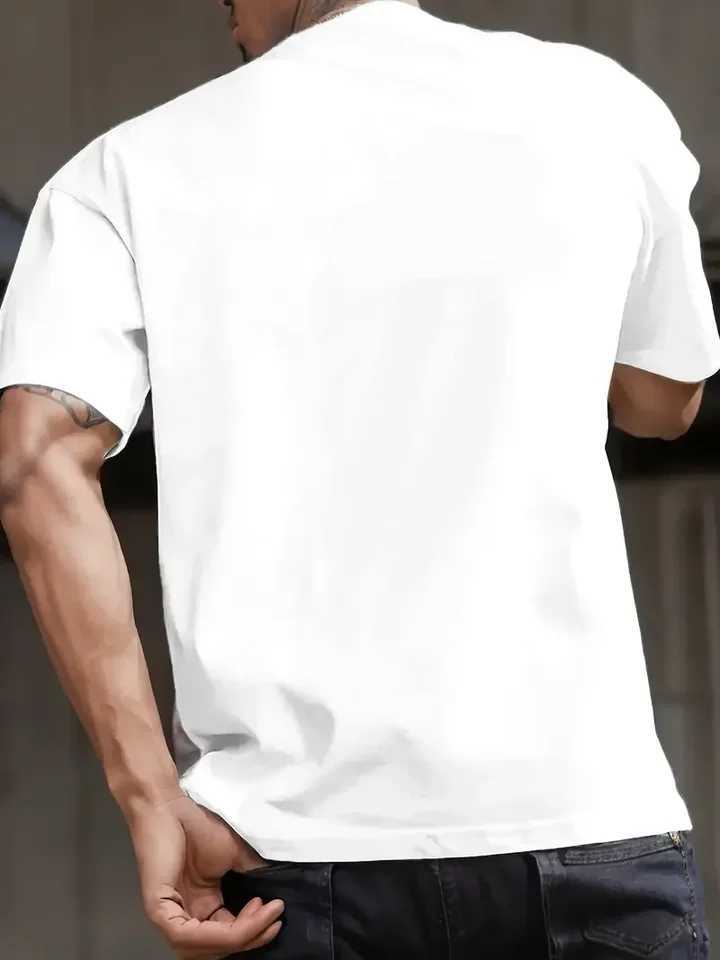 Men Design T-Shirt Its Never Luck Its Always God Printing t Shirt Round Neck Man Tee Tops Fashion Harajuku Cotton Clothing X2501131