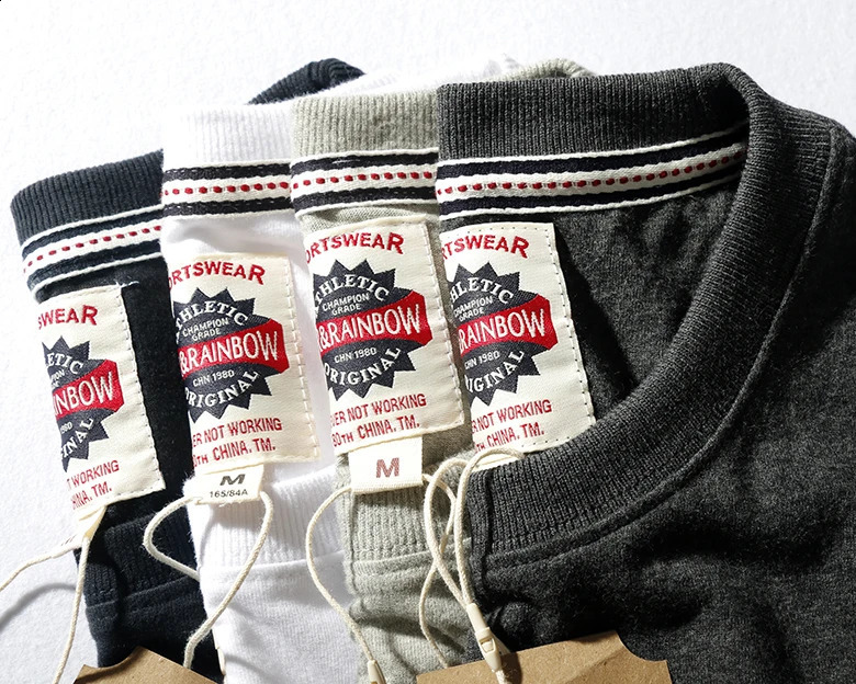 Summer Short Sleeve Oneck Printed Tshirt Mens Fashion 100% Cotton Washed Old Loose Brushed Fabric Large Size Casual Tops 250113