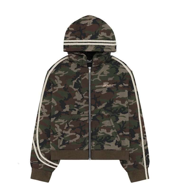 Teen Camouflage American Fashion Versatile Sports Set Jacket Trendy