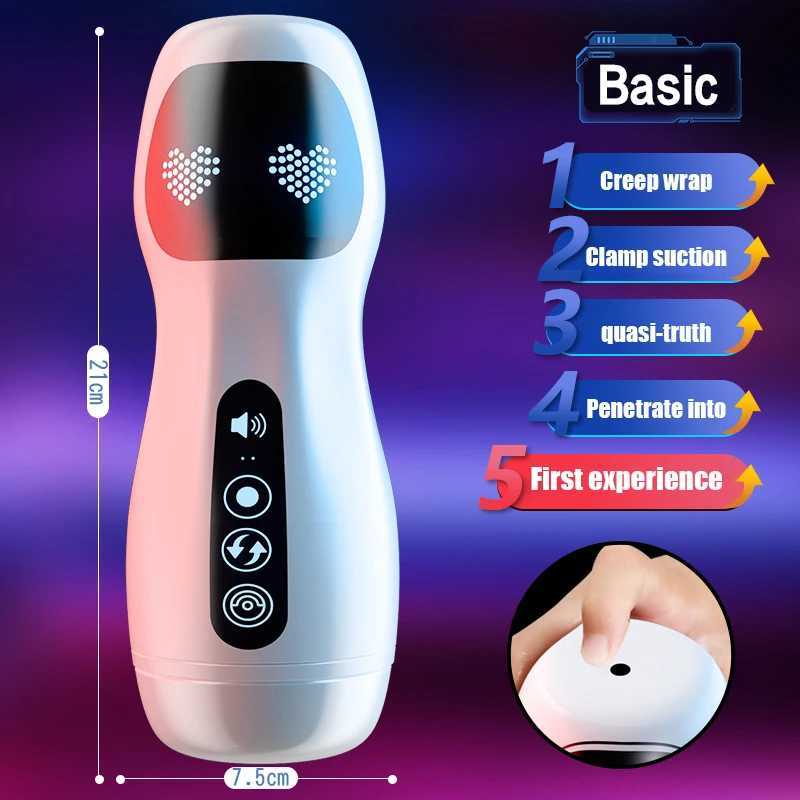 Intelligent Weilai Aircraft Cup Electric Automatic Penis Male Masturbation Device Sex Toy Sex ToolXJ250113