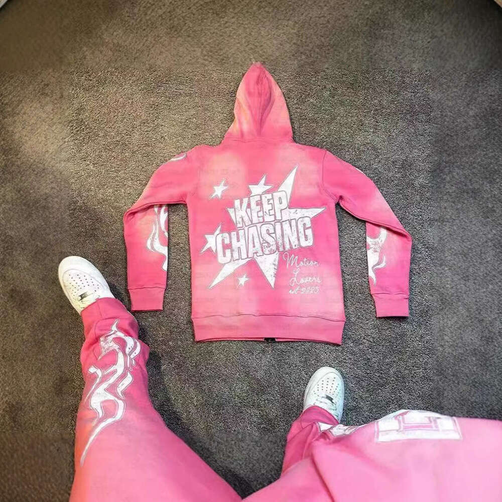 Y2K Personalized Street Hip Hop Punk Style Washed Fabric Letter Printed Hoodie